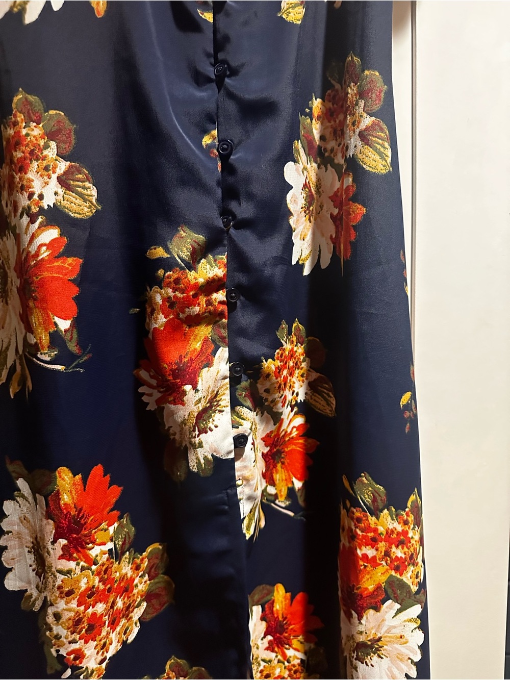 NWOT Band Of Gypsies Floral Ruffle Strap Maxi Dress - Picture 8 of 12